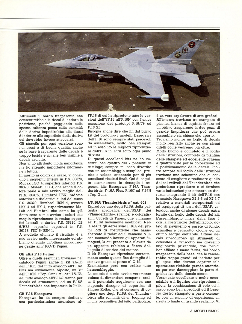 Aerei Modellismo 1989-03